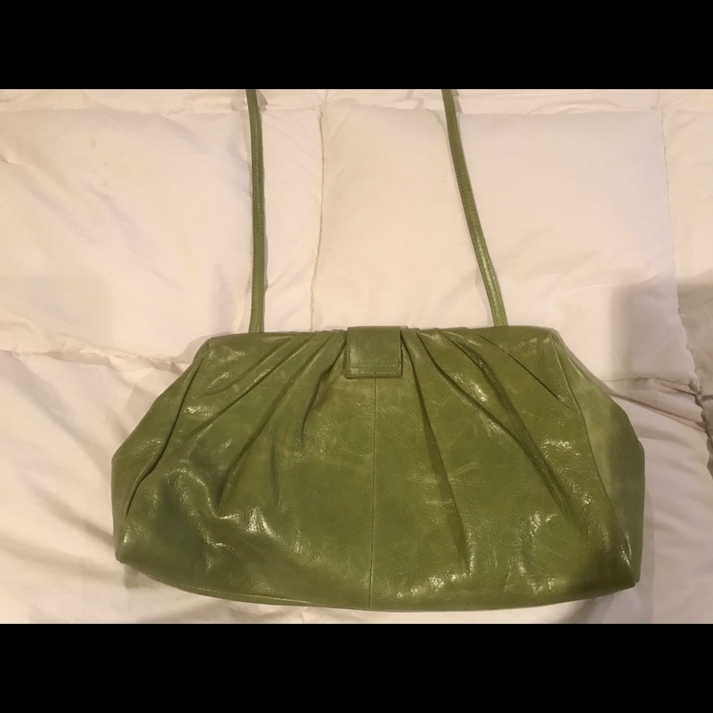 HOBO Pleated Leather Angela bag
